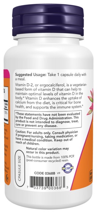 VIT D-3 1000 IU Dry - 120 vcaps