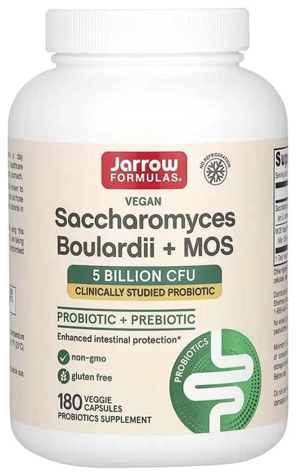 Saccharomyces Boulardii + MOS - 180 vcaps (DSN_2023-10-5561)