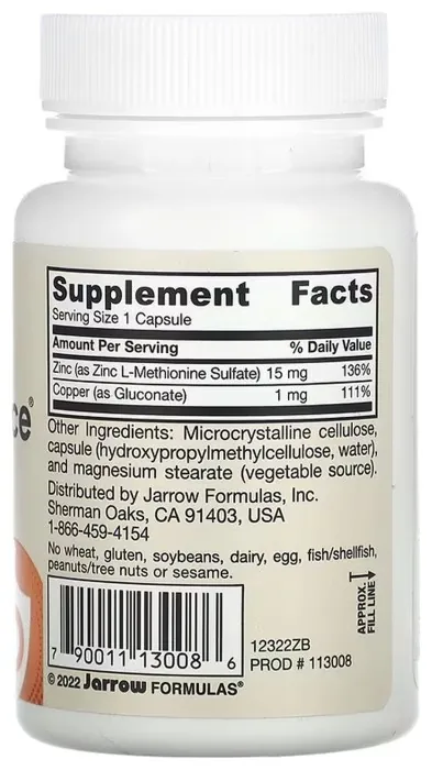 Zinc Balance - 100 caps