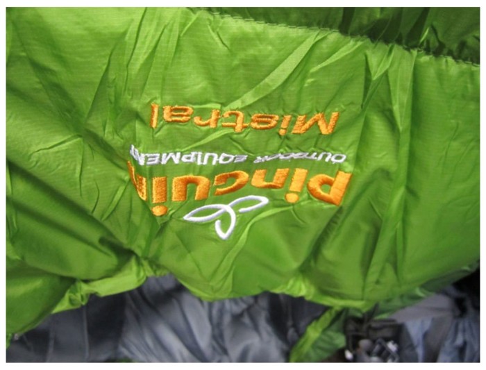 Спальный мешок Pinguin Mistral PFM (3/-3°C), 185 см - Right Zip, Blue