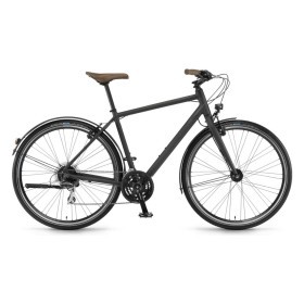 Велосипед Winora Flitzer men 28 &quot; 24-G Acera, рама 61 см, чорний матовий, 2021