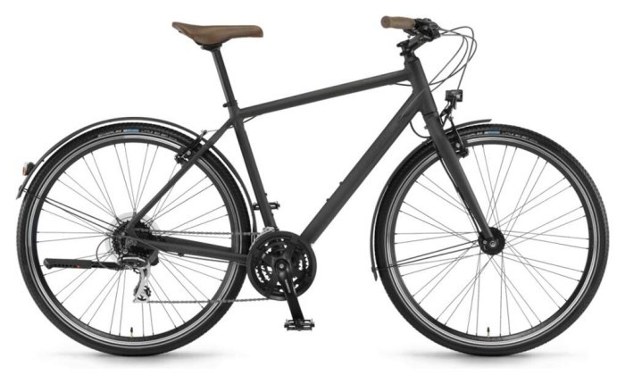 Велосипед Winora Flitzer men 28 " 24-G Acera, рама 61 см, чорний матовий, 2021, укр, укр