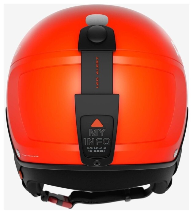 Шолом гірськолижний POCito Skull Light helmet Fluorescent Orange, р.XS/S
