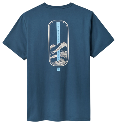 Футболка чоловіча Rab Stance Strata Tee, Tempest Blue