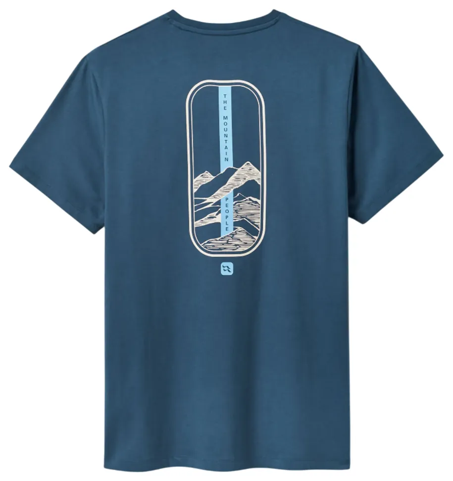 Футболка чоловіча Rab Stance Strata Tee, Tempest Blue (L)