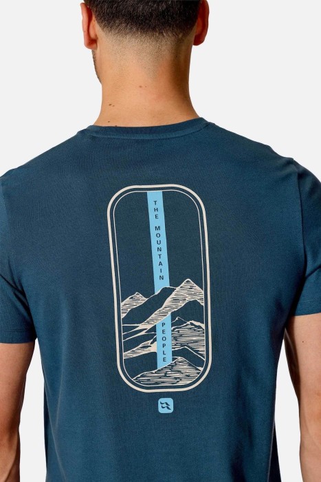 Футболка чоловіча Rab Stance Strata Tee, Tempest Blue