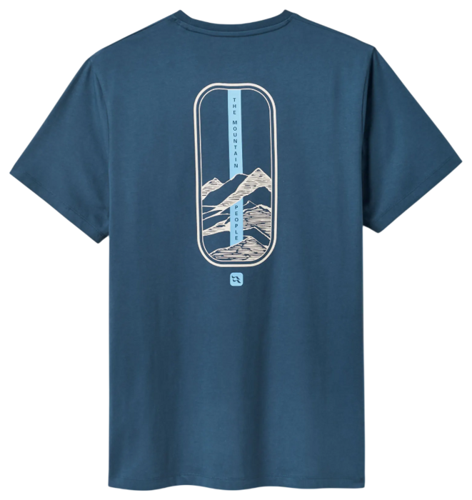 Футболка чоловіча Rab Stance Strata Tee, Tempest Blue