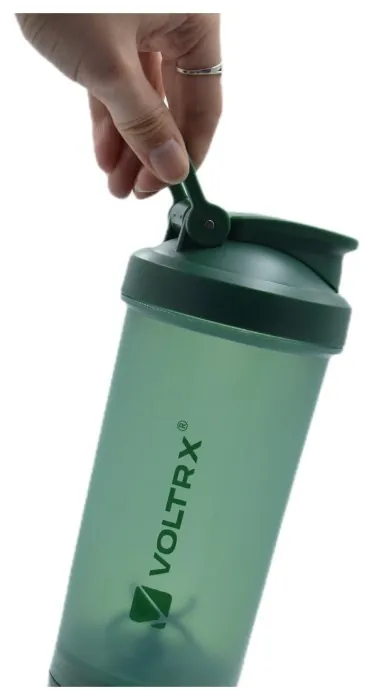 Шейкер спортивний електричний VOLTRX Merger 700 мл. Green