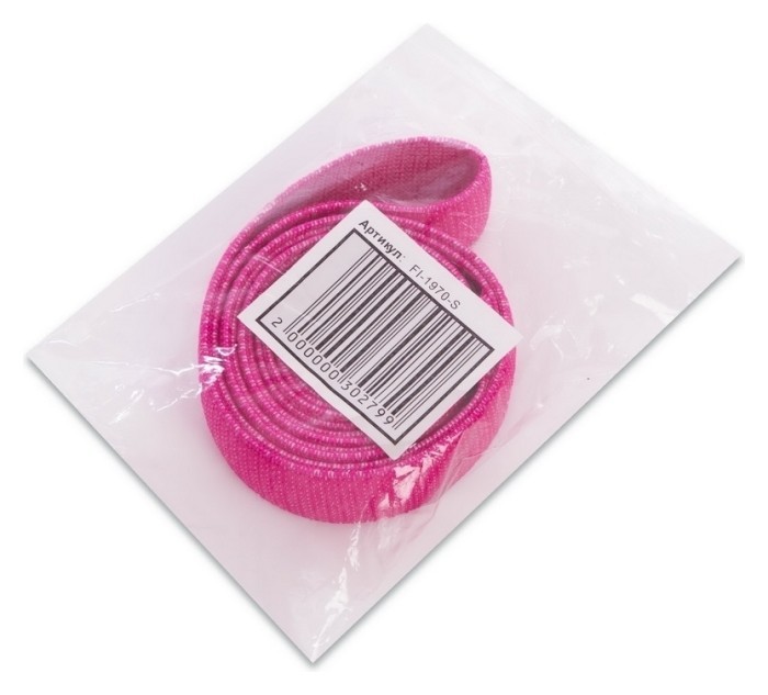 Стрічка опору HIP LOOP Zelart FI-1970-S (208x4,5см, жорсткість S), рожева