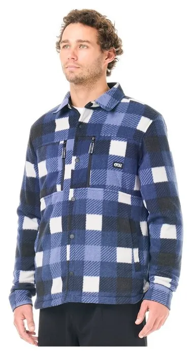 Picture Organic куртка флісова Bemidji bluplaid print L