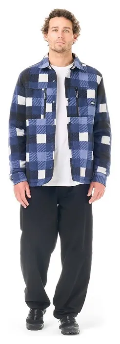 Picture Organic куртка флісова Bemidji bluplaid print L