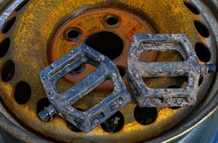 Педалі DMR V11 Tribe Blue, укр, укр