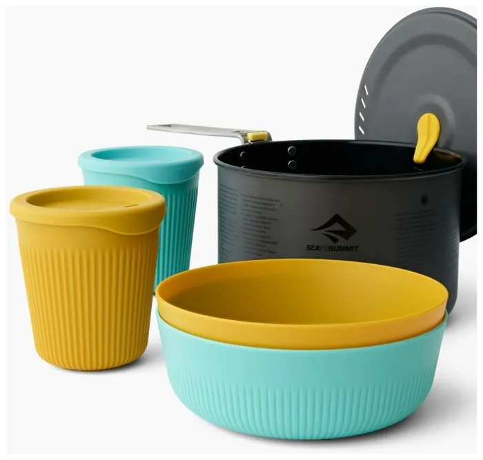 Набір посуду Sea to Summit Frontier UL One Pot Cook Set 5 предметів, на 2 персони