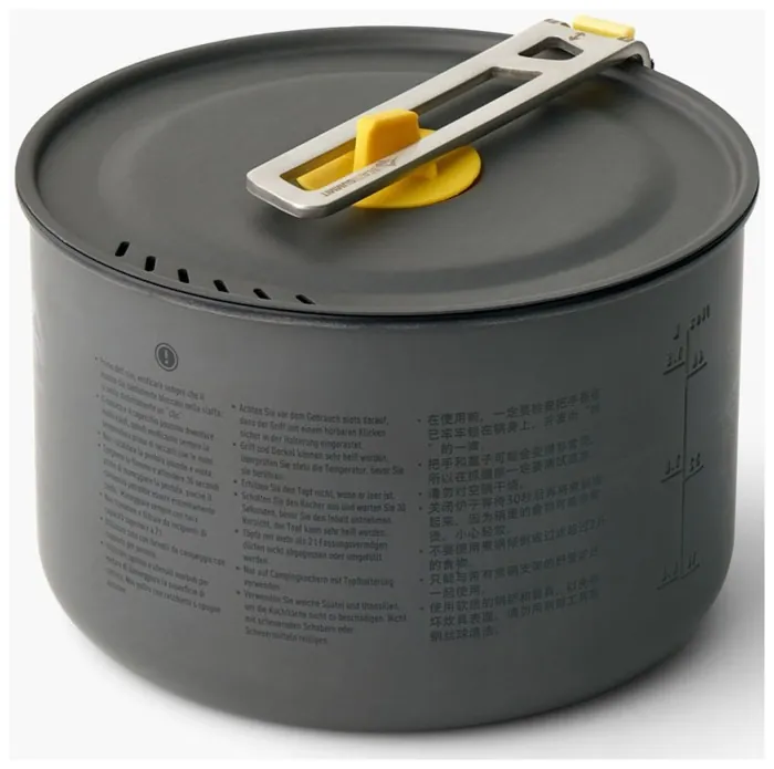 Набір посуду Sea to Summit Frontier UL One Pot Cook Set 5 предметів, на 2 персони