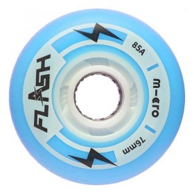 Micro колеса Flash 76 mm blue