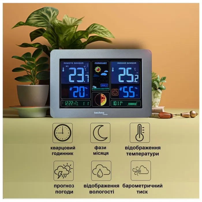Метеостанция Technoline WS6469 Graphite (WS6469)