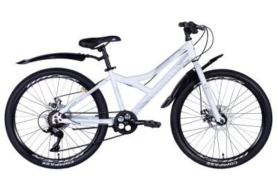 Велосипед ST 24" Discovery FLINT DD 2024 (белый (м))