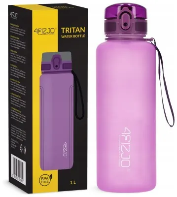 Бутылка для воды спортивная 4FIZJO 1000 мл Pink (P-5905973403764)