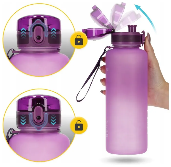Бутылка для воды спортивная 4FIZJO 1000 мл Pink (P-5905973403764)
