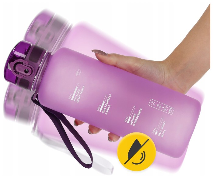 Бутылка для воды спортивная 4FIZJO 1000 мл Pink (P-5905973403764)