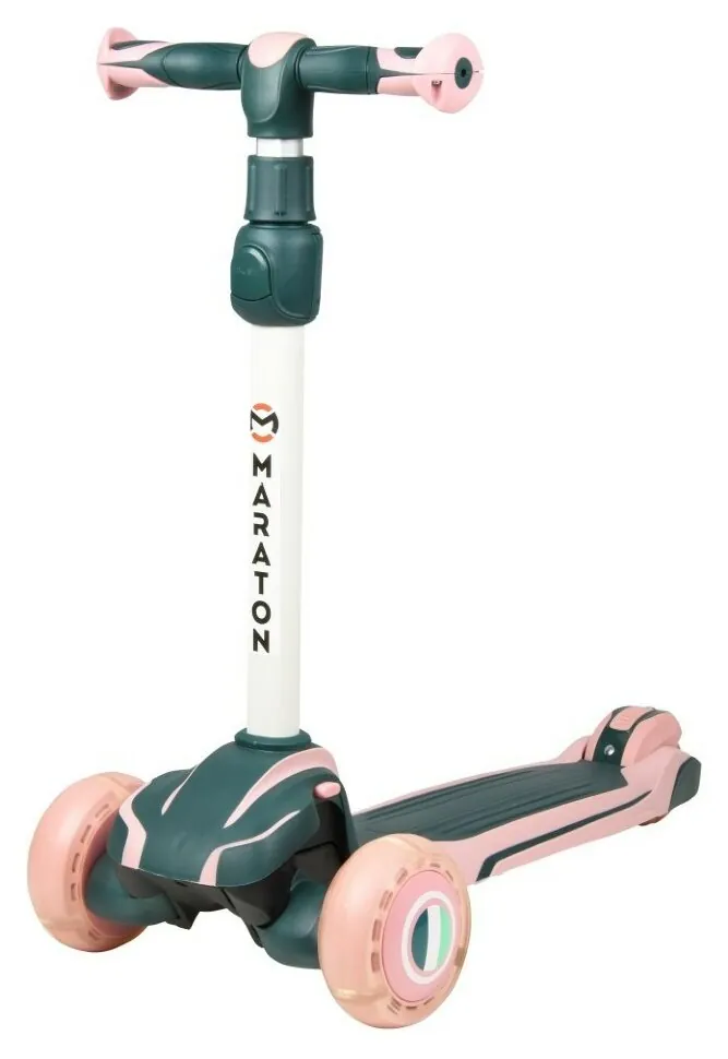 Самокат Maraton Global pink-green (1 шт) (Самокат Maraton Global pink-green (1 шт))
