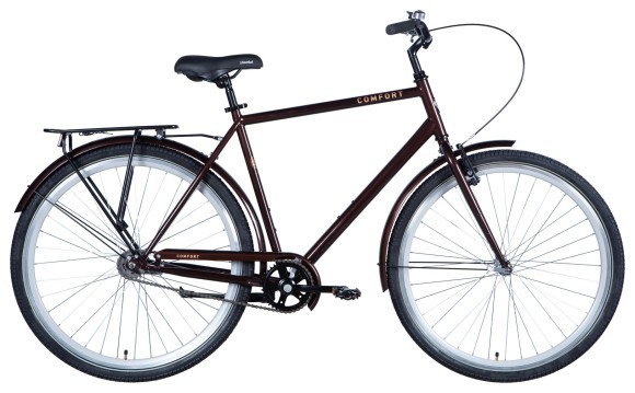 Велосипед 28" Dorozhnik COMFORT MALE 2024 (зеленый)