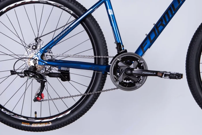 Велосипед уцененный AL 27.5" Formula MOTION DD FR рама-18" синий с черным 2026