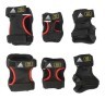 Захисний комплект Rollerblade SKATE GEAR JUNIOR 3 PACK 3XS Black/red (069P0200), укр Фото - 3