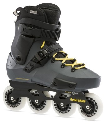 Ролики Rollerblade Twister Edge Anthracite Yellow