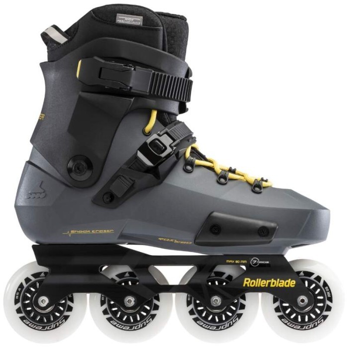 Ролики Rollerblade Twister Edge Anthracite Yellow