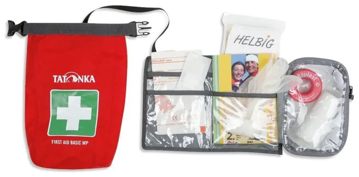Аптечка заполнена Tatonka First Aid Basic Waterproof, Red