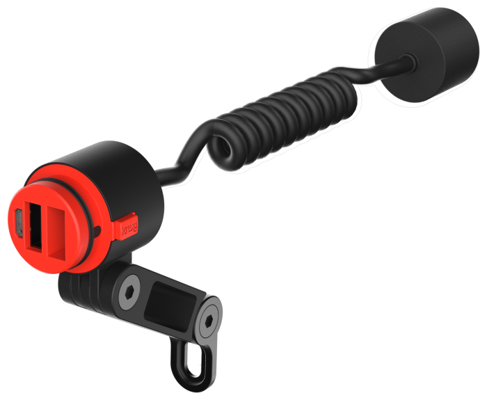 Комплект фара + набір кріплень Knog PWR Mountain Kit 2000 Lumens POWERBANK