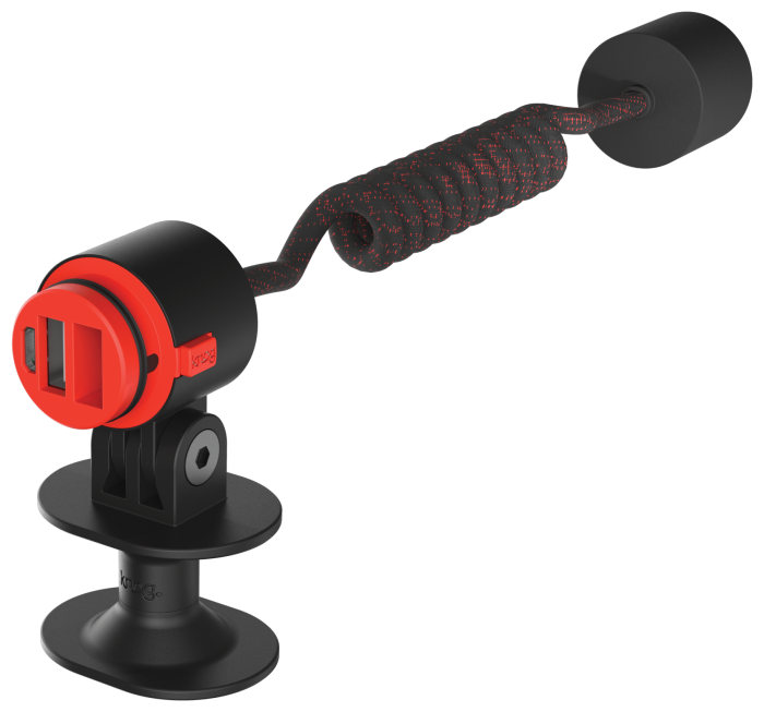 Комплект фара + набір кріплень Knog PWR Mountain Kit 2000 Lumens POWERBANK