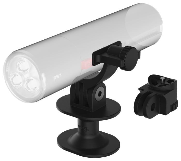 Комплект фара + набір кріплень Knog PWR Mountain Kit 2000 Lumens POWERBANK