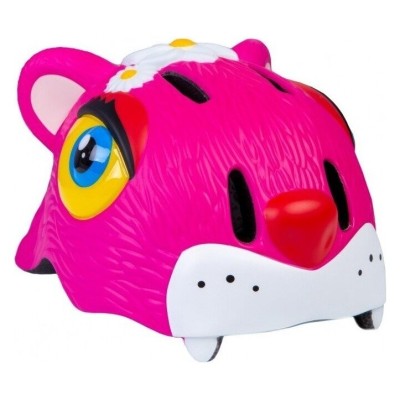 Шлем велосипедный Crazy Safety "Розовый леопард" "Шлем велосипедный Crazy Safety"