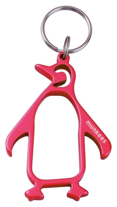Munkees 3430 брелок-відкривальник Penguin red, укр, укр