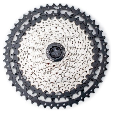 Кассета 12-к SkilFul CS-G800 11-50T c ал. пауком, никелированная