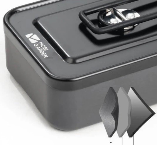 Ланчбокс Mobi Garden JB Alu 0.9л NX21666045 grey