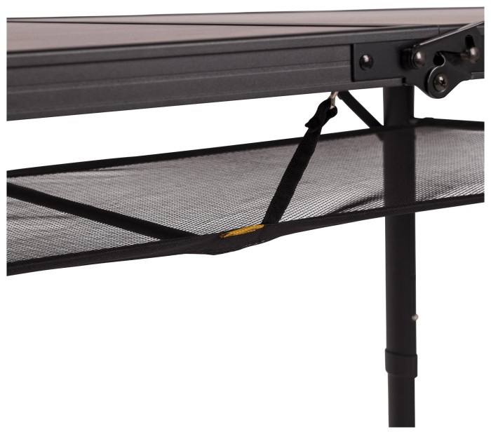 Стол Bo-Camp Melrose Oval 120x80 cm Black/Wood look (1404220)