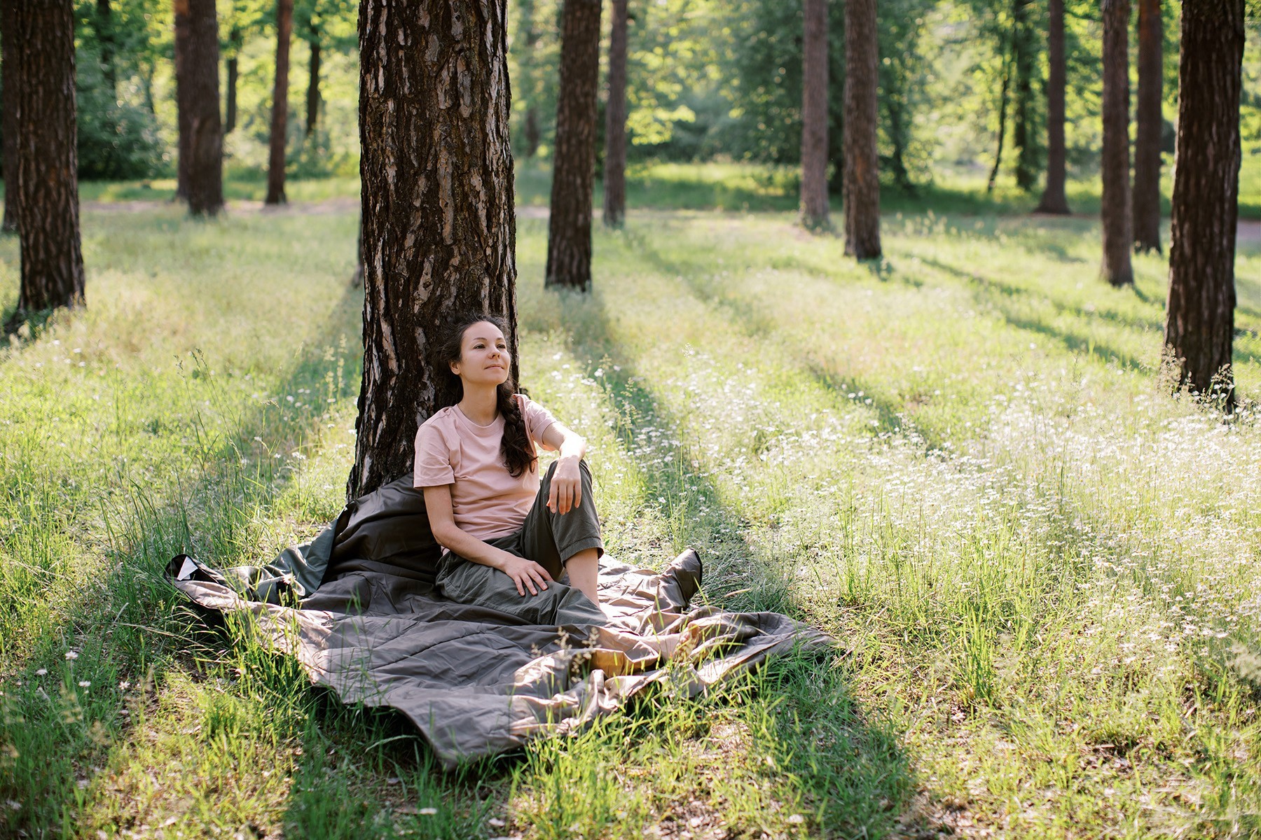 Спальный мешок Totem Woodcock XXL одеяло правый olive 190/90 UTTS-002