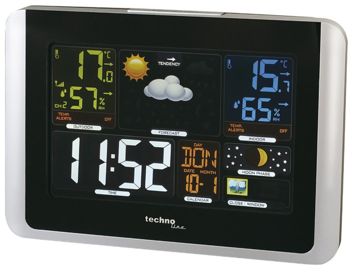Метеостанция Technoline WS6442 Black (WS6442)