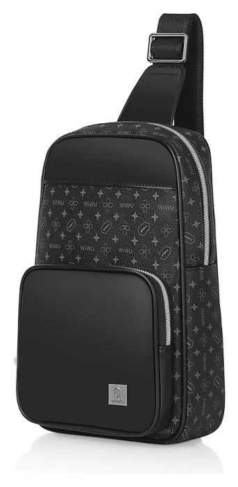 Сумка WIWU Master Fingerprint Lock Crossbody Bag Black