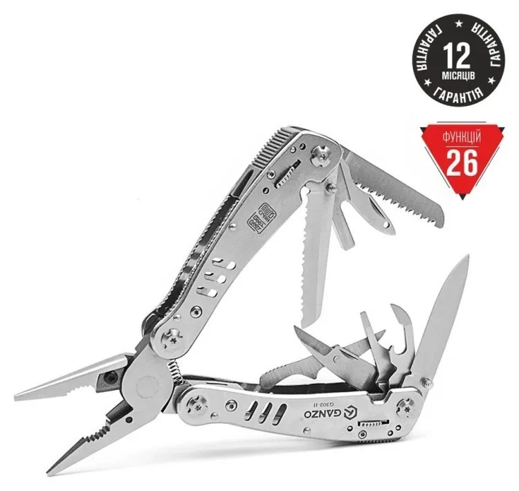 Мультитул Multi Tool Ganzo G302-H (FNR_G302-H)