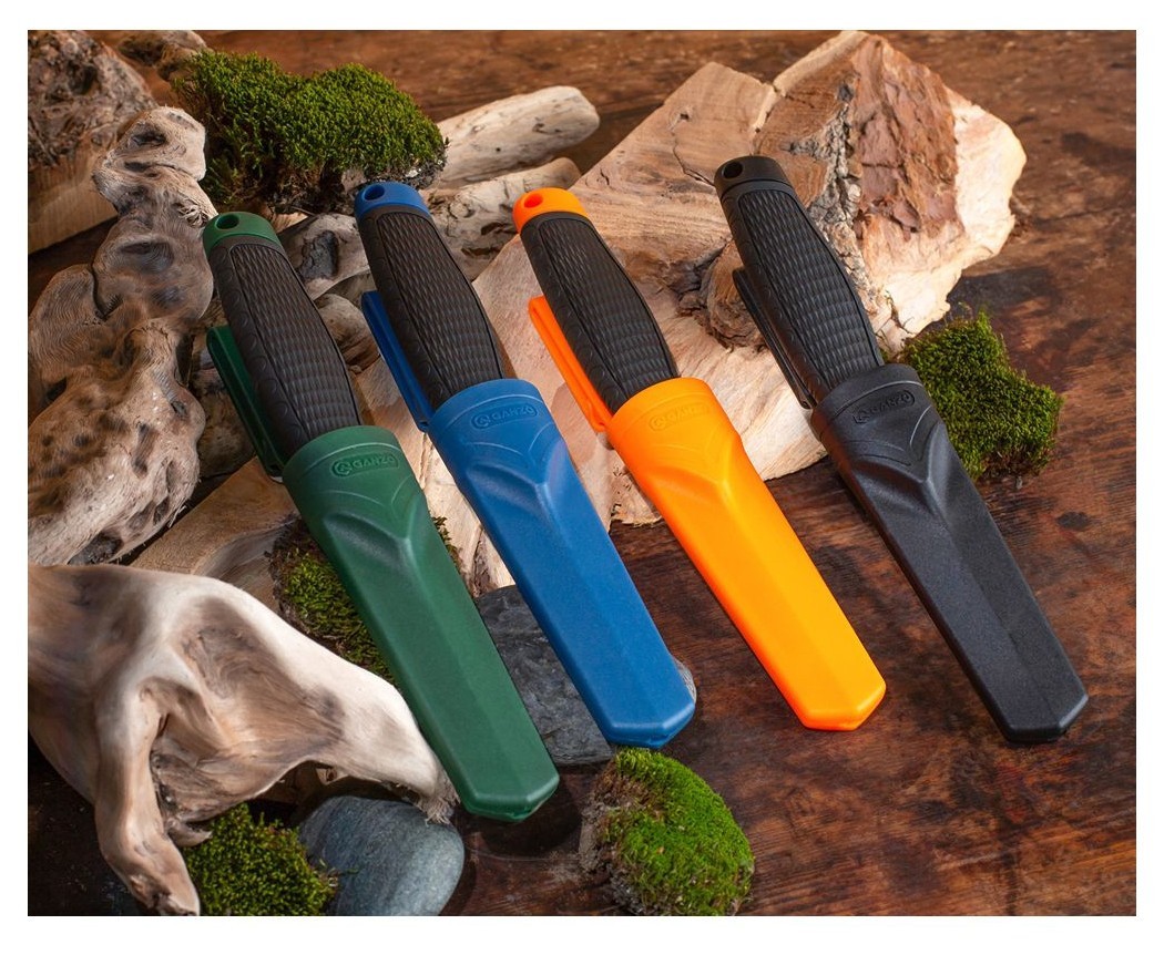 Ніж Ganzo G806-BL блакитний з ножнами, укр, укр