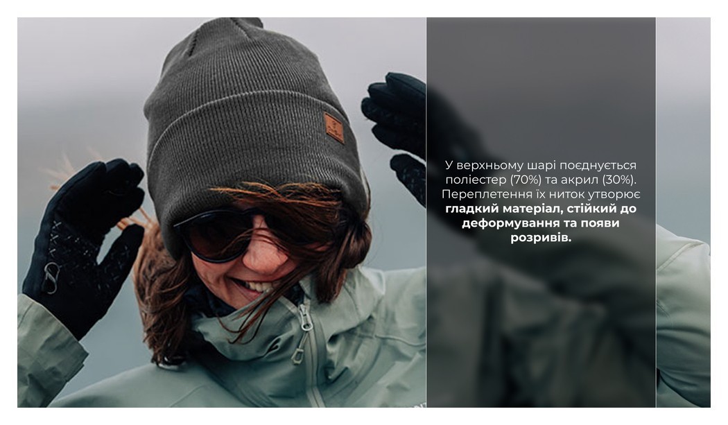 Водонепроникна шапка Dexshell, onesize (56-58 см), графітовий сірий