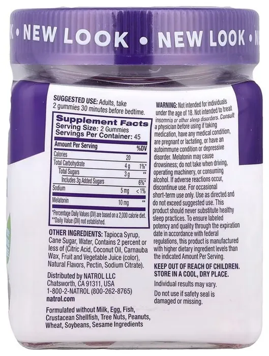 Melatonin 10mg - 90 gummies