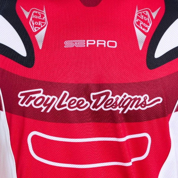 Мото джерсі TLD SE PRO JERSEY; SALVO [RED / WHITE] L