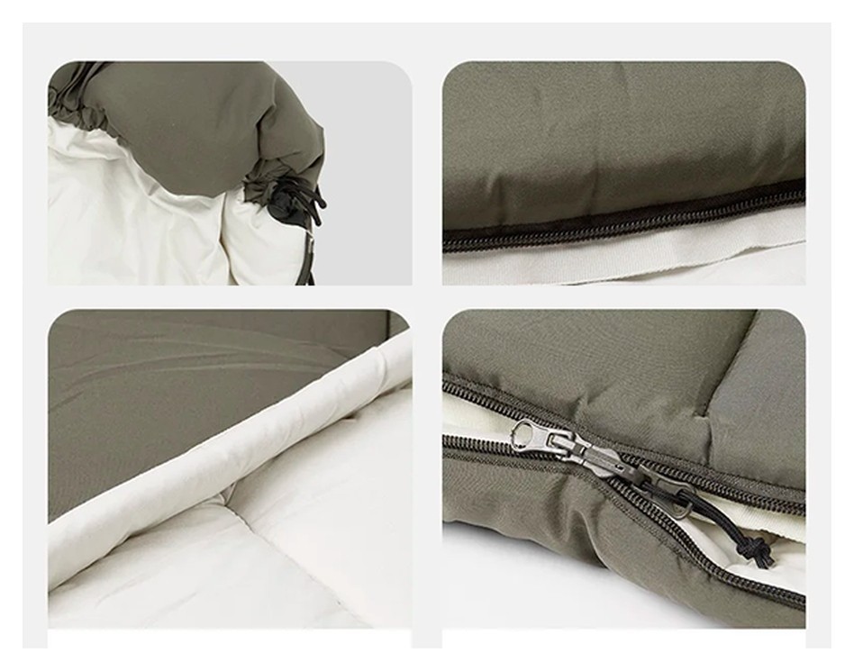 Спальний мішок Naturehike LD150 CNK2300SD016, темно-зелений