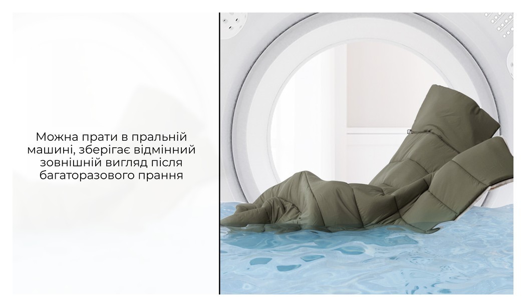 Спальний мішок Naturehike LD150 CNK2300SD016, темно-зелений, укр, укр