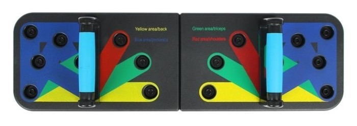 Дошка віджимань ROU з упорами foldable push up board JT-006, укр, укр